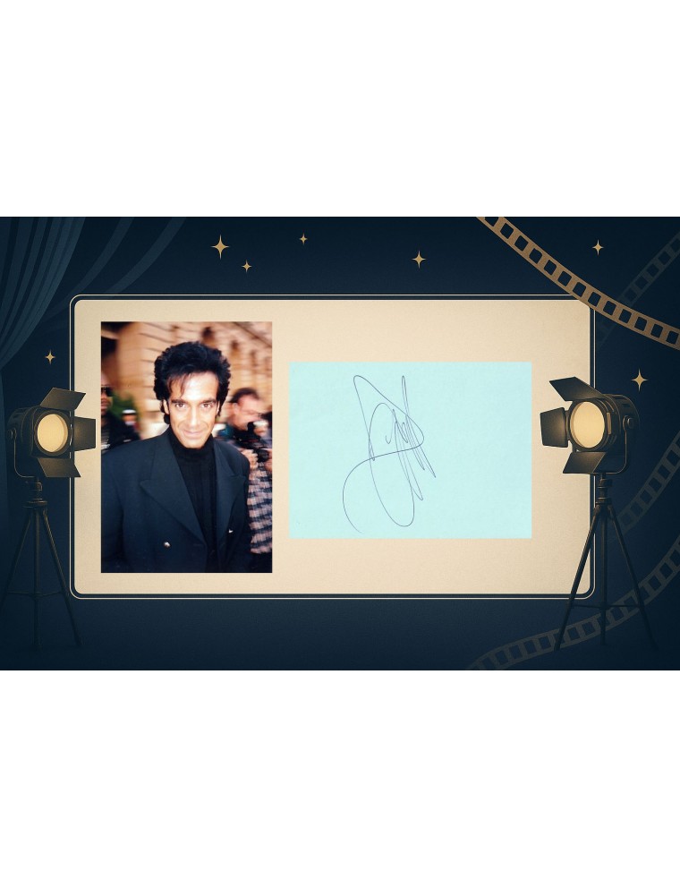 David Copperfield – Signature à l’hôtel Crillon (Paris, 5 octobre 1994) + photo inédite