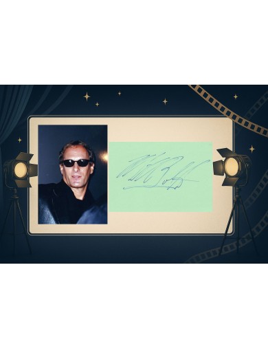 Michael Bolton – Signature au Studio de Boulogne-Billancourt (Paris, 18 novembre 1999) + photo inédite