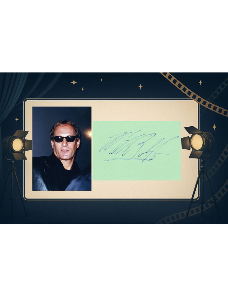 Michael Bolton – Signature au Studio de Boulogne-Billancourt (Paris, 18 novembre 1999) + photo inédite