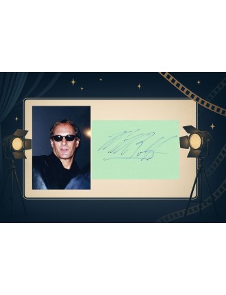 Michael Bolton – Signature au Studio de Boulogne-Billancourt (Paris, 18 novembre 1999) + photo inédite
