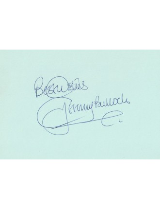 Autographe rare Jeremy Bullock signé à Paris  28/10/2000