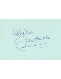 Autographe rare Jeremy Bullock signé à Paris  28/10/2000