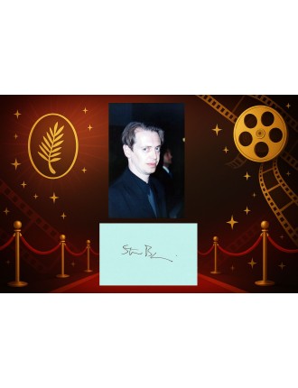 Steve Buscemi autographe – Signature originale (Festival de Cannes, 1996)
