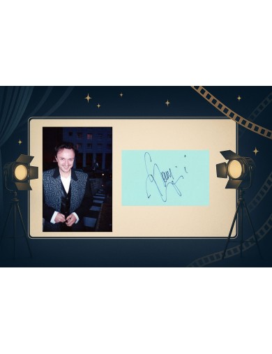 Goran Bregović autographe – Signature originale France Inter 1995