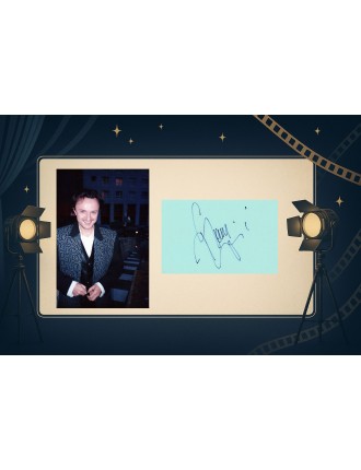 Goran Bregović autographe – Signature originale France Inter 1995