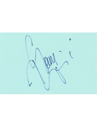 Goran Bregović autographe – Signature originale France Inter 1995
