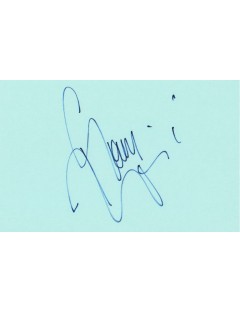 Goran Bregović autographe – Signature originale France Inter 1995
