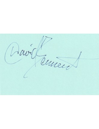 David Bennent autographe – Signature originale Théâtre des Bouffes du Nord 1995