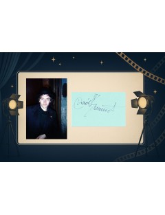 David Bennent autographe – Signature et photo originales Théâtre des Bouffes du Nord 1995