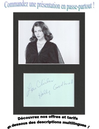 Magnifiez votre autographe préféré avec une présentation en passe-partout !