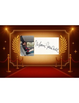 Autographe Stefania Sandrelli signé dans les années 1980 – Avec photo originale