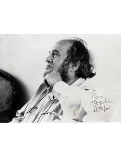 Marco Ferreri – Tirage argentique original 24 × 18 cm signé à Cannes en 1986