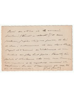 autographe Charles de Gaulle – Lettre manuscrite signée (Colombey-les-Deux-Églises, 20 septembre 1935)
