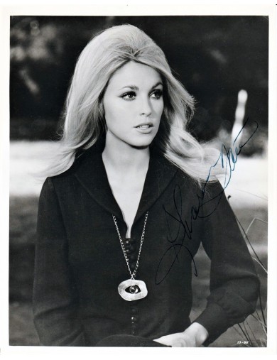 Autographe Sharon Tate – Tirage argentique original signé à la plume !