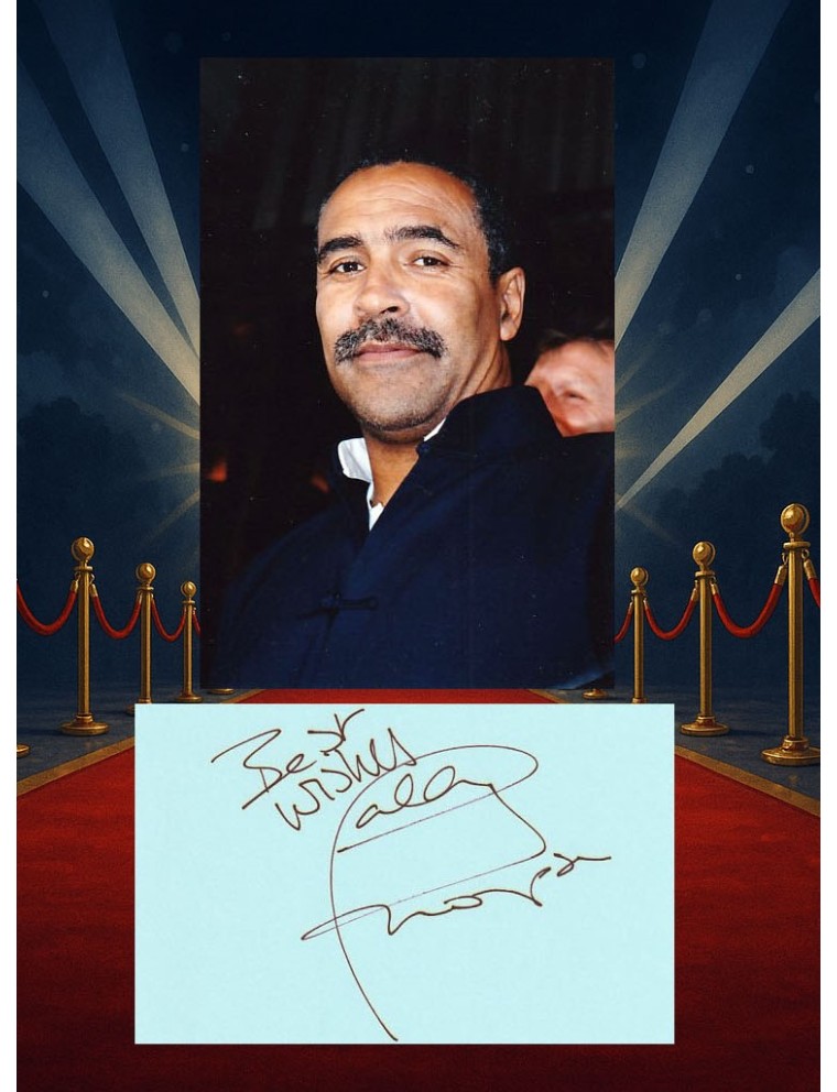 Daley Thompson – Autographe authentique signé à Monaco en 2003