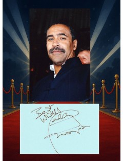 Daley Thompson – Autographe authentique signé à Monaco en 2003