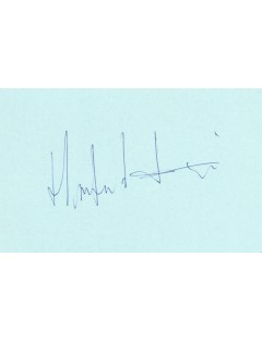 Umberto Tozzi – Autographe authentique signé en 1999 à France Inter