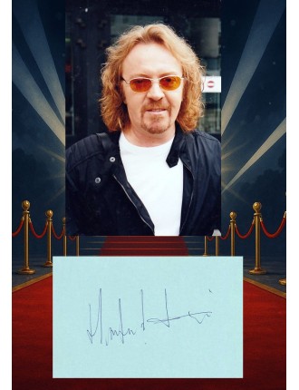 Umberto Tozzi – Autographe authentique signé en 1999 à France Inter