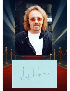 Umberto Tozzi – Autographe authentique signé en 1999 à France Inter