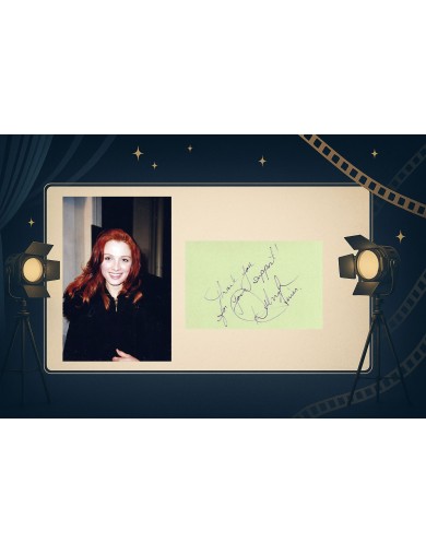 Deborah Twiss – Autographe manuscrit signé en 1998 au cinéma Grand Action