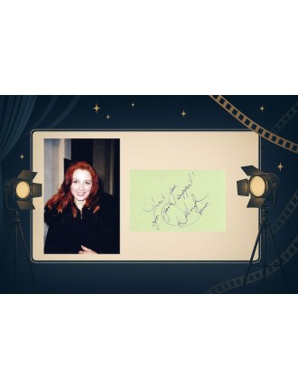 Deborah Twiss – Autographe manuscrit signé en 1998 au cinéma Grand Action