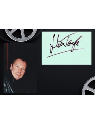 Julien Temple – Autographe authentique signé en 2000 au cinéma Élysées Biarritz