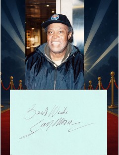 Autographe de Sam Moore signé  le 16 nov 1998