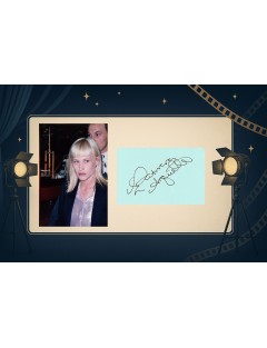 Autographe de Patricia Arquette obtenu au Festival de Cannes le 19 05 1996
