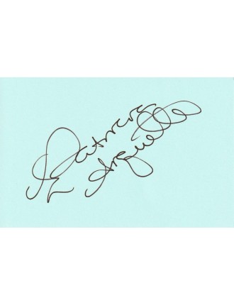 Autographe de Patricia Arquette obtenu au Festival de Cannes le 19 05 1996