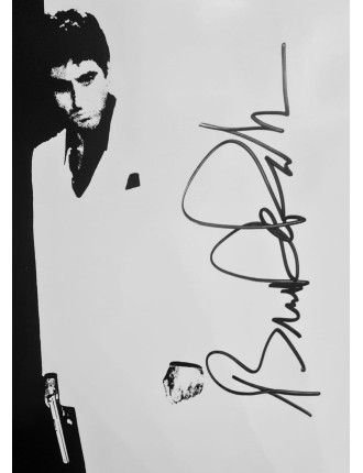 autographe BRIAN DE PALMA signé  à Nice, 9 mai 2000