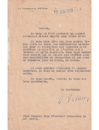 PETAIN Annie (1877-1962)