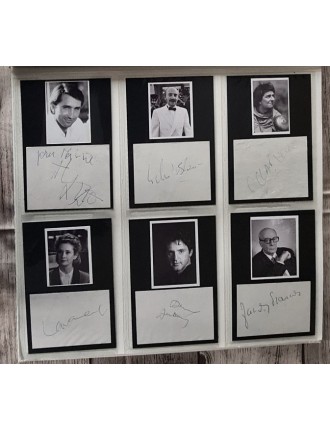 autographe christian clavier thierry lhermitte