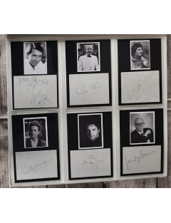 autographe christian clavier thierry lhermitte