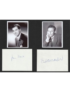 autographe jean poiret jean louis barrault