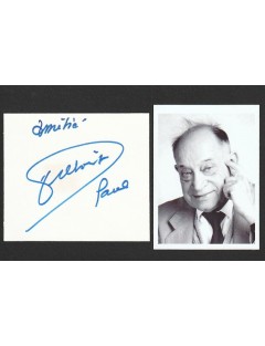 autographe paul préboist