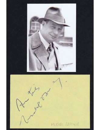 autographe michel beaune