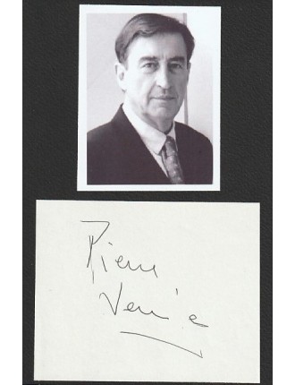 autographe pierre vernier
