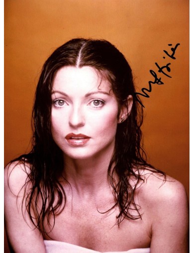 Autographe de Marie‑France Pisier – Tirage argentique original couleur signé (1979, Dominique Issermann)