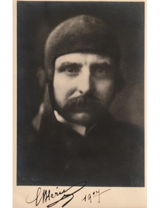 Autographe Louis Blériot - Photographie originale 9 x 14 cm – Carte postale d’époque – Signée en 1927