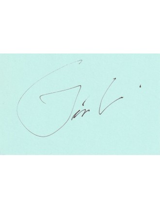 Autographe Téa Leoni 1996 Cannes – pièce collection authentique