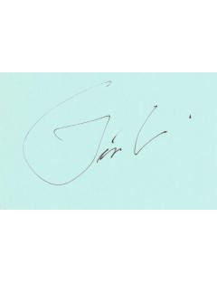 Autographe Téa Leoni 1996 Cannes – pièce collection authentique