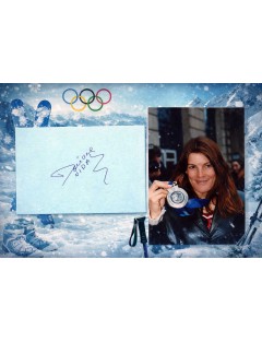 Autographe de Doriane Vidal obtenu en 2002 à Paris,  Atelier Renault