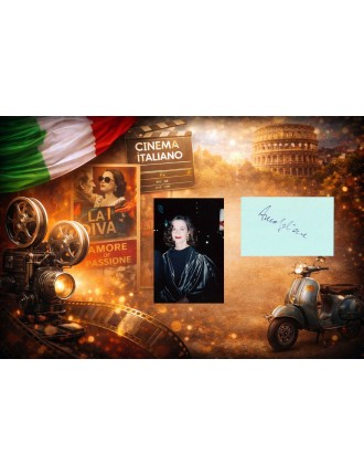 Anna Galiena autographe obtenu 25 02 1995, au Palais des Congrès, pour les Césars