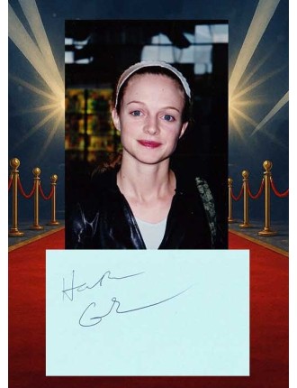 Heather Graham autographe obtenu le 26 09 1999 à Roissy CDG