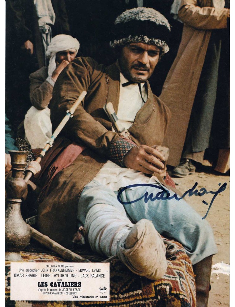 autographe de Omar Sharif