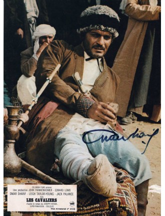 autographe de Omar Sharif