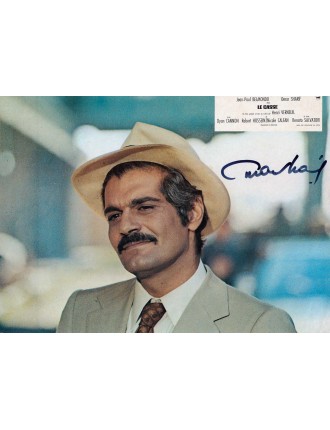 AUTOGRAPHE D'OMAR SHARIF obtenu en 1988
