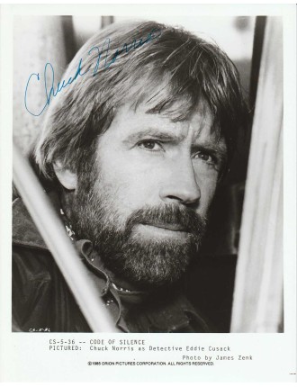 AUTOGRAPHE DE CHUCK NORRIS