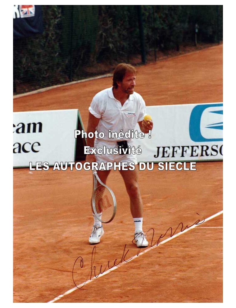autographe chuck norris