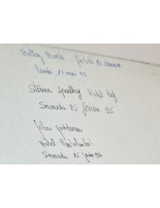 Autographe de Holly Hunter, de Steven Spielberg, de John Goodman